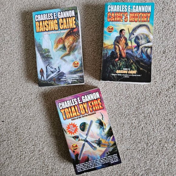 3 Book Bundle - Mass Market‎ Paperback - Charles E. Gannon - Picture 1 of 6